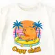 Детская футболка с капибарой Capybara chill