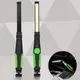 Фонарь аккумуляторный WORKLIGHT-W55-COB поворот 180º с магнитом фонарик Зелёный