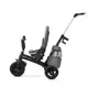 Велосипед детский трехколесный с родительской ручкой KiderKraft EASYTWIST Platinum Grey / Коляска толокар