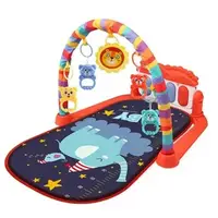 Игровой коврик Пианино, звук, мелодии, подсветка, 5 погремушек, ростомер. Multicolor (154579)