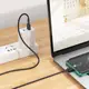 Кабель для зарядки телефонов USB - Type C HOCO X83 Victory 3A Чёрный