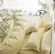 Комплект постельного белья Желтый страйп Семейный