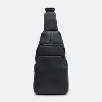 Мужской кожаный рюкзак Keizer K11930bl-black