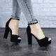 Женские босоножки Fashion Pety 1909 39 размер 25 см Черный