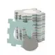 Коврик-пазл Kinderkraft Luno Shapes Mint, 30 элементов (KPLUSH00MIN0000)