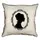 Подушка интерьерная из мешковины Mrs 45x45 см 45PHB_14M006