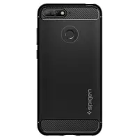 Чехол Spigen для Huawei Y6 Prime (2018) Rugged Armor, Black (L30CS24128)