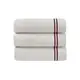Полотенце MieCasa - Milano bej-bordo бежевый-бордовый 85*145
