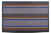 Коврик придверный Dariana Multicolor D-6089 80х120 см светло-серый