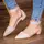 Туфли женские Fashion Zeke 2438 39 размер 25 см Бежевый