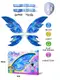 Детские крылья феи Wings, подсветка, музыка. Multicolor (145775724)