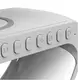 Ночник лампа настольная смарт RGB Happy Light Smart Light Sound Machine с беспроводной зарядкой 15W и Bluetooth колонкой 3W, БЕЛЫЙ