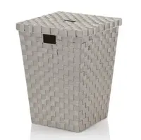 Кошик для білизни Kela Alvaro 24569 40х40х52 см сріблясто-сіра