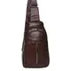 Мужской кожаный рюкзак на плечо Borsa Leather K1318-brown
