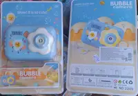 Іграшка дитячий фотоапарат для мильних бульбашок Bubble Camera