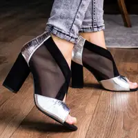 Женские босоножки Fashion Rags 3018 39 размер 25 см Серебристый
