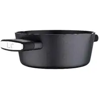 Кастрюля с крышкой Bergner Ion plus BG-35910-BK 20 см 2 л черная