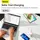 Адаптер сетевой Baseus Type-C to Typc-C cable GaN5 Pro Fast Charger |1USB/2Type-C, PD/QC, 140W/5A| (CCGP100202)