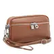 Женская кожаная сумка Borsa Leather K11668or-ginger