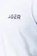 Футболка мужская  AGER, цвет белый, 223R011