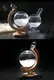 Барометр Штормгласс RESTEQ большой глобус, капля Storm Glass на стеклянной подставке, декоративный и метеорологический прибор для