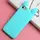 Силиконовый чехол для iPhone SE 2022/ 2020/ 8/ 7 - Ушки Кошки CoCo Cat, Ментоловый