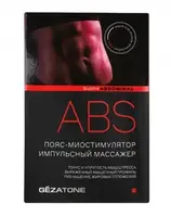 Пояс-миостимулятор для пресса Abdominal M10, Gezatone Праймед