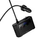 Адаптер автомобильный HOCO Anshun digital display 3-in-1 cigarette lighter car charger Z64 |2USB/2Type-C, 15W USB+240W DC|
