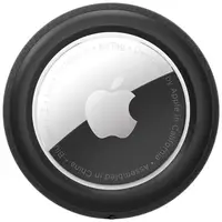 Чохол Spigen для Apple AirTag — Silicon Fit (2ш), силіконовий чорний (AHP03070)