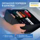 Двойной органайзер ORGANIZE  для белья 30х30х10 см ORGANIZE (черный)