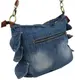 Женская джинсовая сумка Fashion jeans bag синяя
