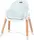 Стул для кормления ребенка FreeON Tin, white - mint