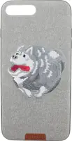 Чохол-накладка PUZOO TPU+TPU with stitchwork craft Ballon Dog iPhone 7 Plus/8 Plus Gray
