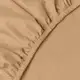 Евро постельное белье с простыней на резинке WARM SAND CS1