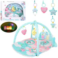Игровой коврик для младенца 698-57 с дугой