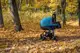 Детская коляска 2 в 1 Angelina Discovery Evolution бирюзовая DE-16