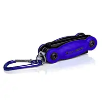 Мультитул West Biking YP0719243 Blue кишеньковий набір інструментів для велосипеда