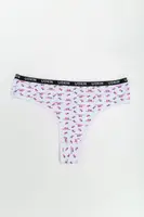 Трусы женские стринги, цвет белый, 131R3982