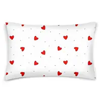 Двуспальное постельное белье с простыней на резинке CHERRY HEARTS CS1