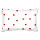 Двуспальное постельное белье с простыней на резинке CHERRY HEARTS CS1