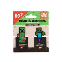 Закладка для книги магнитная YES Minecraft 708397 2 шт