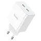Адаптер сетевой HOCO Leader dual port(2C) charger C108A |2Type-C, 35W/3A, PD/QC|