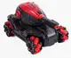 Танк на радиоуправлении RC Toys, браслет и пульт управления 2,4 GHz, стреляет орбизами, роликовые колеса, звук, свет, Black and red (155105)