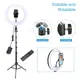 Держатель с кольцевым освещением Bluetooth 12" YQ-320A light set (Kit2)  |170cm Stand, Plug Powered, 3000-6500K|