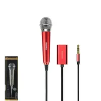 Микрофон красный Sing Song Remax RMK-K01