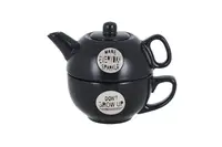 Набор для заваривания чая Limited Edition Good Morning 117100019-D 2 предмета черный