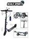 Самокат двухколесный Scale Sports S4 c ручным тормозом PU колеса. Multicolor (488015157)