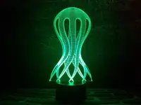 Сменная пластина для 3D ночника "Медуза" 3DTOYSLAMP