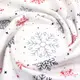 Подростковая постель без простыни фланель SNOWFLAKES CS5