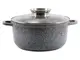 Кастрюля со стеклянной крышкой Zauberg 0324-SN-90675 24 см 4.5 л